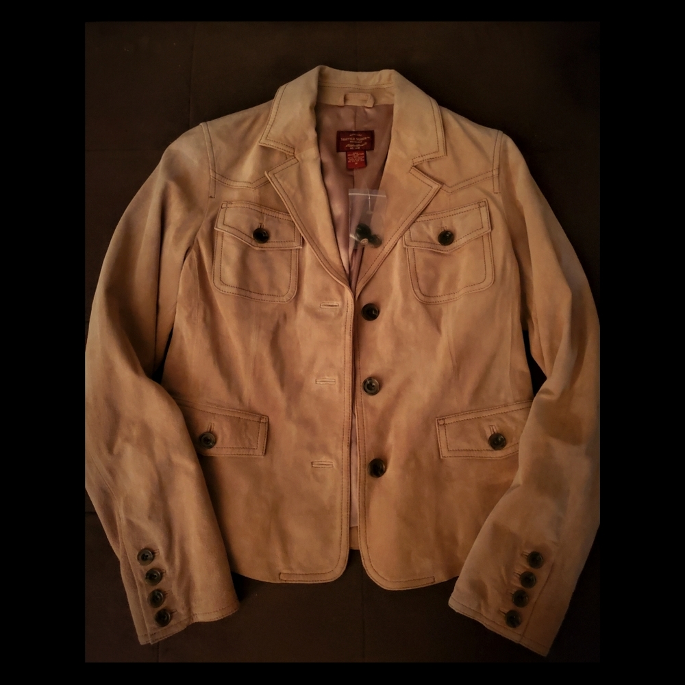 Eddie Bauer Seattle Suede Jacket